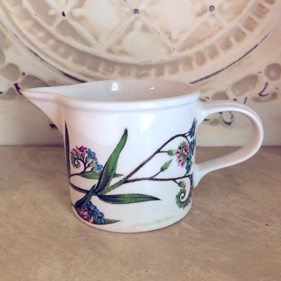 Donated VTG Portmeirion Beautiful Botanic Garden Stoneware Creamer Server CLEAN - Picture 3 of 8